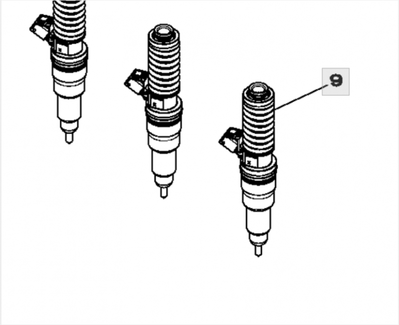 約翰迪爾強(qiáng)鹿發(fā)動機(jī)6135HF485電控泵噴油嘴DZ121294/RE522250/ RE533501/SE501959/RE533608/RM100251